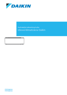 FTXTP-M_User reference guides_4DSK520466-11H_Slovakian download